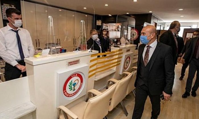 Başkan Soyer’den, İzmir Eczacı Odası’na teşekkür ziyareti