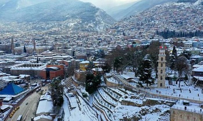 Beyaz gelinlik Bursa’ya çok yakıştı