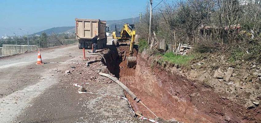 Derince Trafo Sokakta üstyapı çalışması