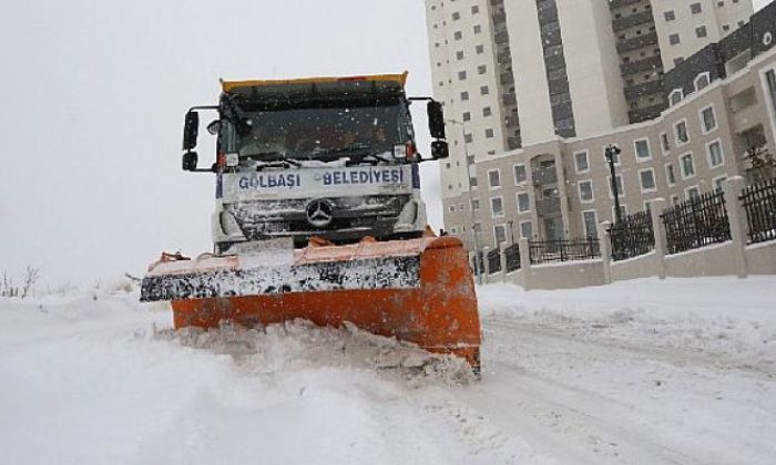 Gölbaşı Belediyesi 1500 Ton Tuz Kullandı…