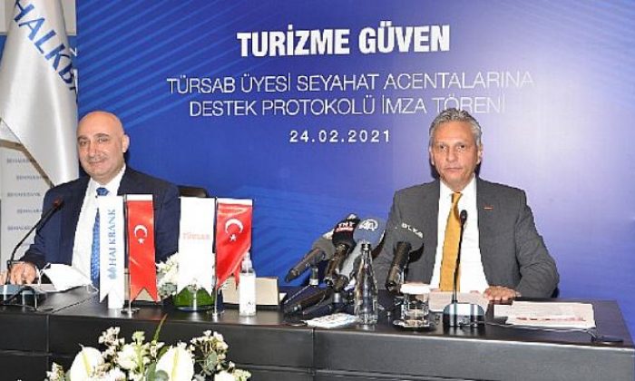 Halkbank’tan ‘TÜRSAB Üyesi Seyahat Acentalarına Destek Paketi’