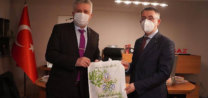 Hasan Azis’den Başkan Gerenli’ye ziyaret