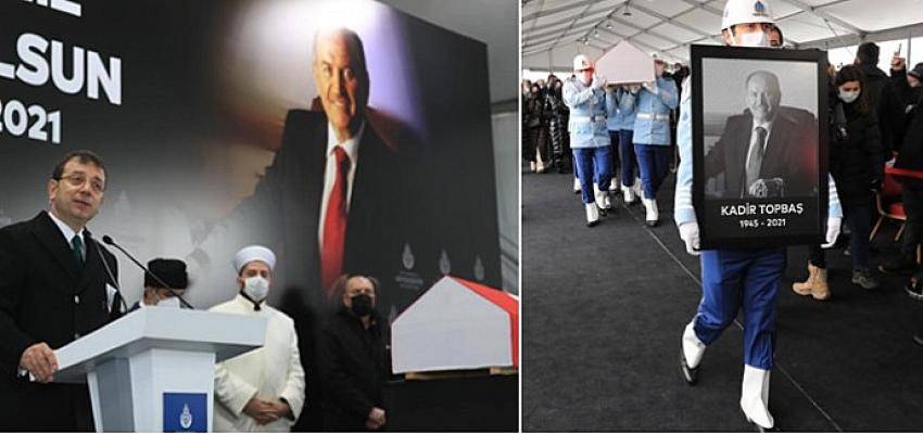 İBB’den Kadir Topbaş’a son görev