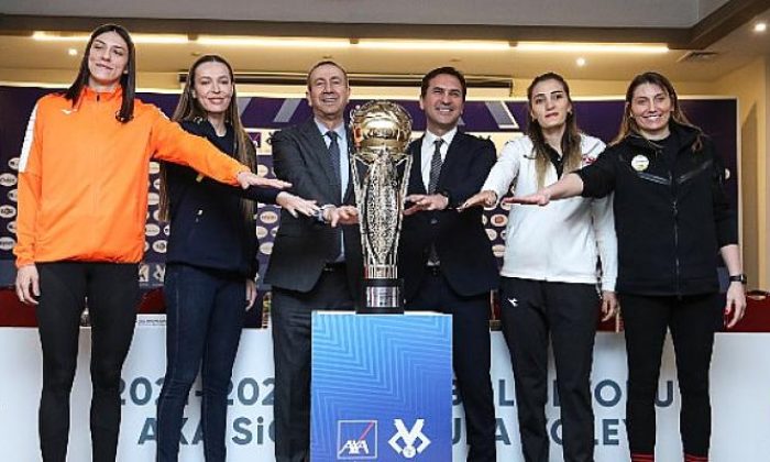Kadınlar AXA Sigorta Kupa Voley Final Etabı’nın Basın Toplantısı Gerçekleşti