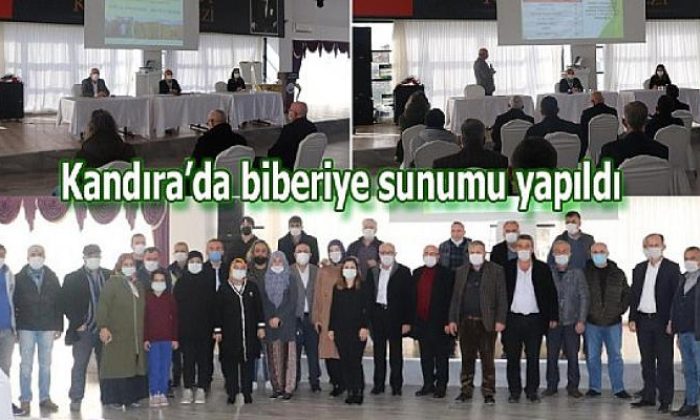 Kandıra’da biberiye sunumu yapıldı