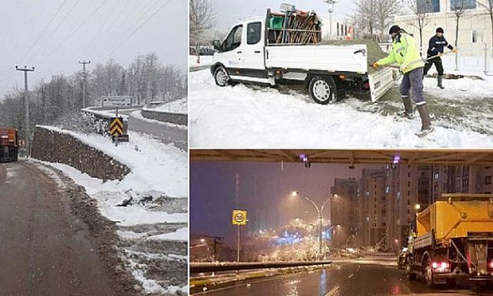 Kocaeli’de karla mücadelede 6.000 ton tuz kullanıldı