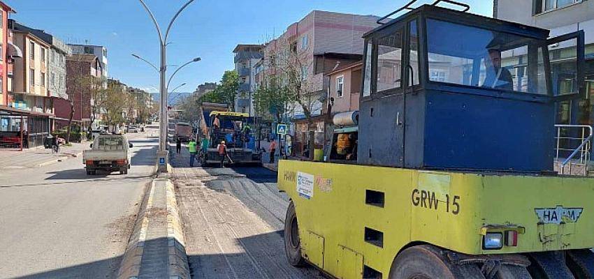 Körfez Akşemsettin Caddesi asfaltlandı