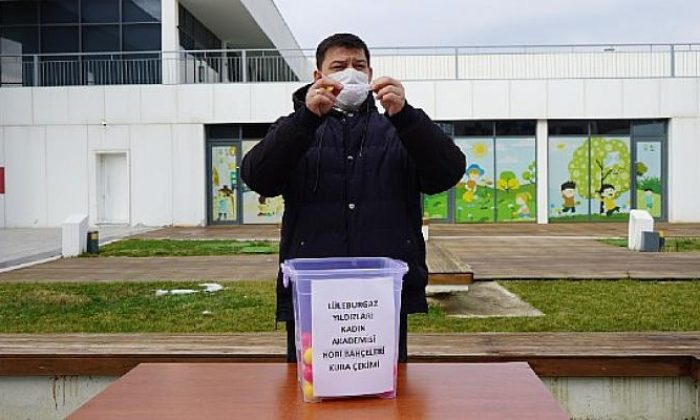 Lüleburgaz Hobi bahçeleri için kuralar çekildi