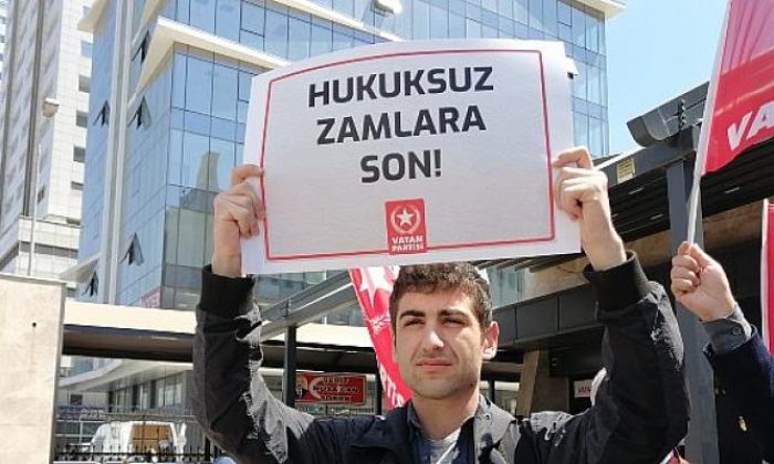 Vatan Partisi İzmirlinin Soyulmasına İzin Vermeyeceğiz