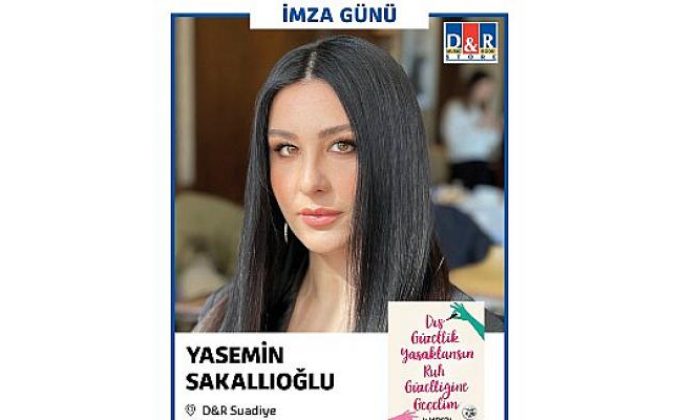 Yasemin Sakallıoğlu ve Celil Nalçakan hafta sonu imza günlerinde D&R’a konuk oluyor
