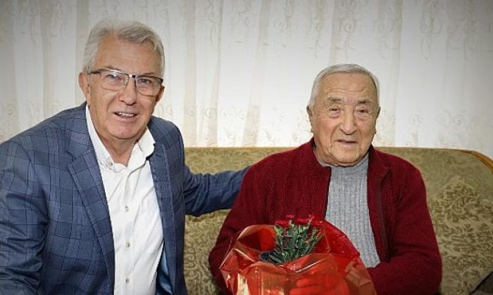 Başkan Eriş’ten Köy Enstitülü öğretmenlere vefa ziyareti