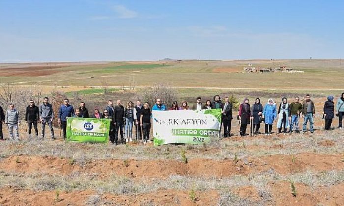 Park Afyon Hatıra Ormanı Geleceğe Nefes Olacak