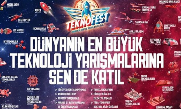 TEKNOFEST 2023 Teknoloji Yarışmalarına Başvuru İçin Son Saatler