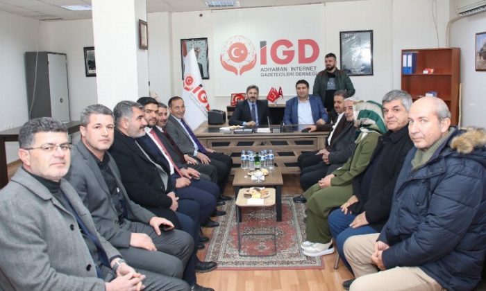 Adıyaman’da AK Partili vekillerden İGC’ye ziyaret