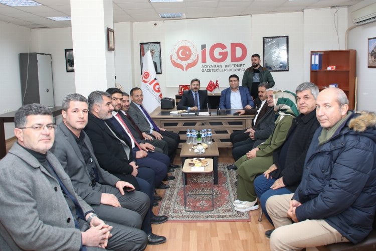 Adıyaman’da AK Partili vekillerden İGC’ye ziyaret