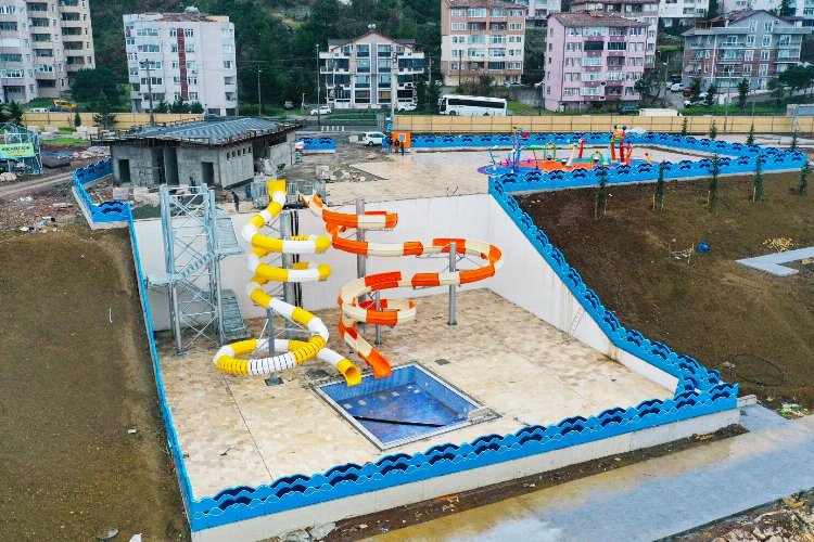 Aquapark tamam, sıra etraf düzenlemesinde