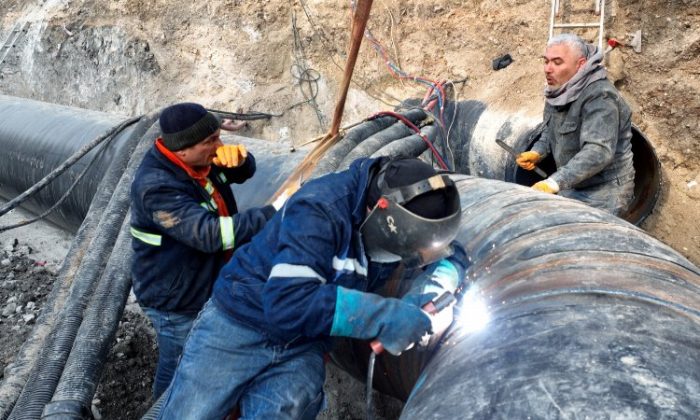 Bursa’da BUSKİ sınırların deplasesi için vakitle yarıştı