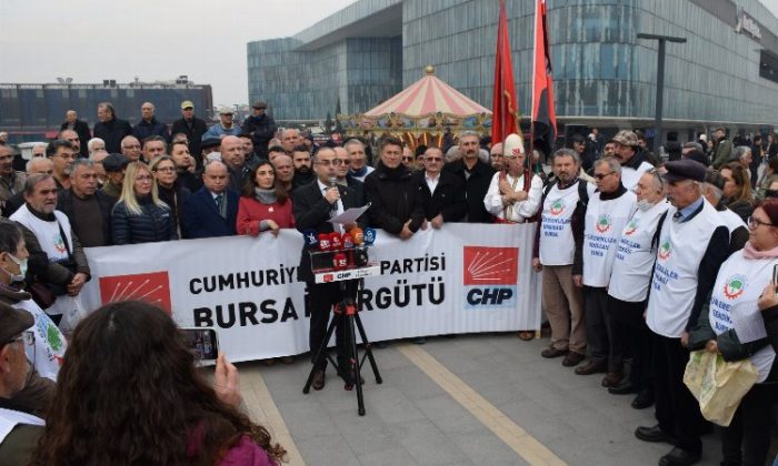 Bursa’da CHP’lilerden maaş artırımlarına ‘meydan’ yansısı