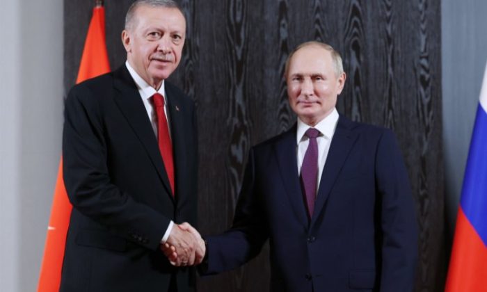 Cumhurbaşkanı Erdoğan Putin’le görüştü