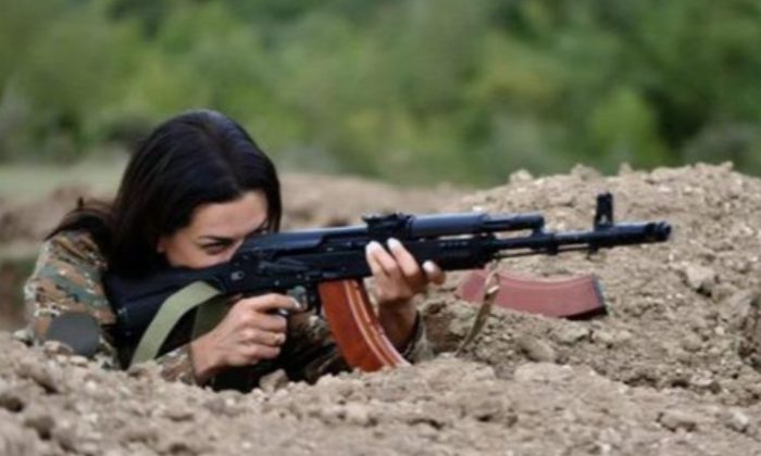 Ermenistan’da bayana askerlik hakkı!