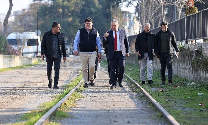 Eski tren yolu çizgisi Buca’nın yeni turizm rotası olacak