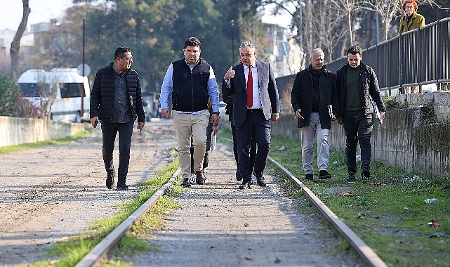 Eski tren yolu çizgisi Buca’nın yeni turizm rotası olacak