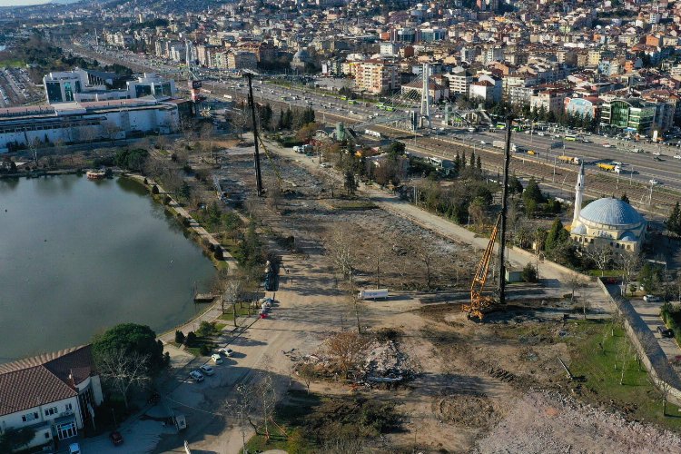 İzmit’in Millet Bahçesi’nde hummalı çalışma