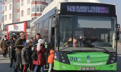 Kayseri Büyükşehir’den vatandaşlara ulaşım kolaylığı