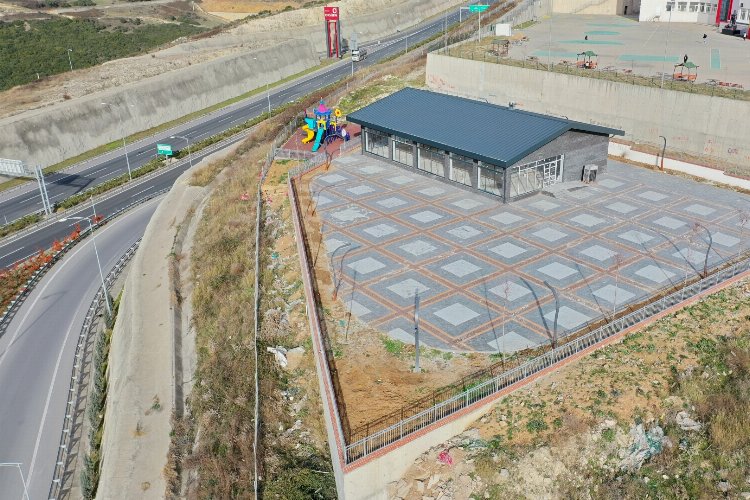 Kocaeli’nde köprü görünümlü seyir terası