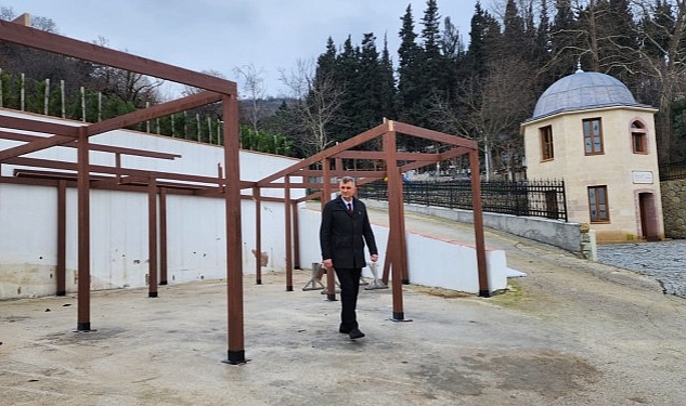 Örcün Sultan Baba’da El Emeği Eser Satış Noktası İmali Başladı