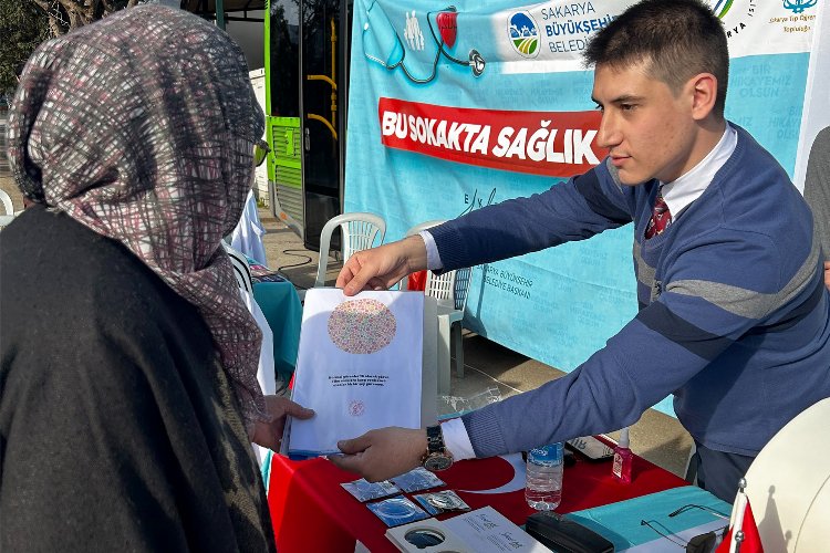 Sakarya Pamukova’da 300 vatandaşa sıhhat taraması