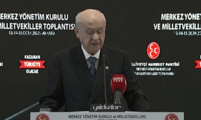 Seçim startını veren Bahçeli: Milim de olsa taviz vermeyiz