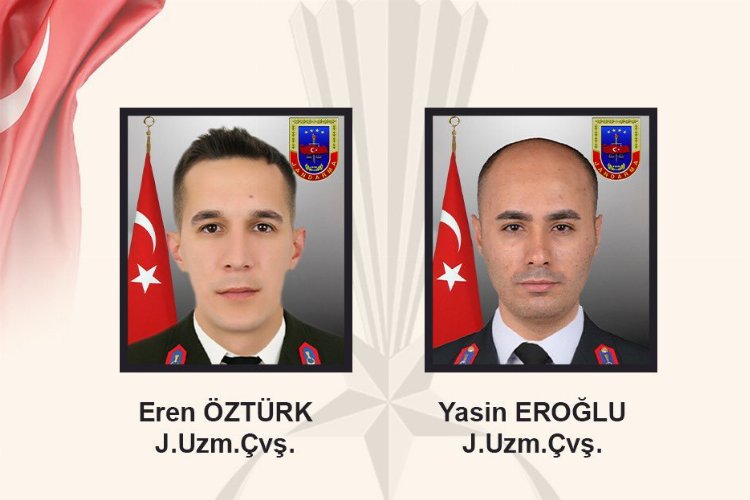 Ulusal Savunma Bakanlığı’ndan şehit uzman çavuşlara taziye