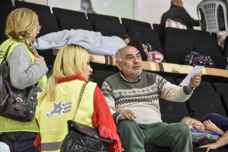 Adana Büyükşehir Psiko-Sosyal müdahale grubu vazifede