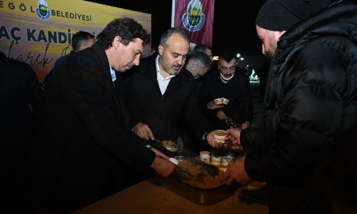 Bursa’da Miraç Kandili’nde dualar depremzedeler için