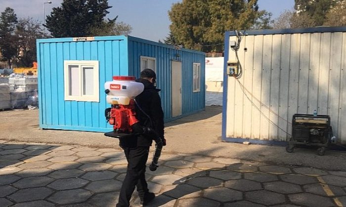 Büyükşehir, zelzele bölgesinde salgın riskine karşı tedbir alıyor