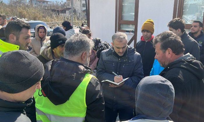 Çayırova Hatay’da yara sarıyor