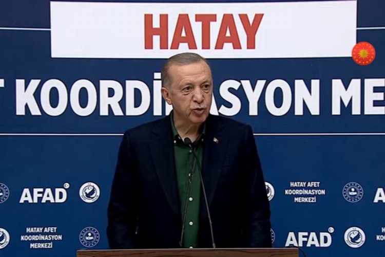 Cumhurbaşkanı Erdoğan’dan ‘Hatay’ bildirisi