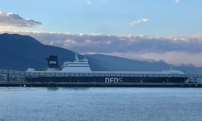 DFDS yardım gemisi İskenderun’da