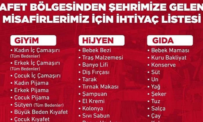 Efes Selçuk Belediyesi’nden Kente Gelen Depremzedelere Takviye