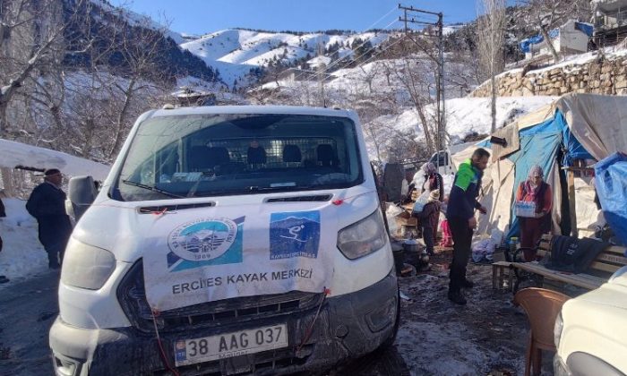 Erciyes A.Ş vazife başında