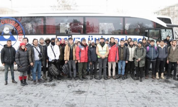 ERÜ’den zelzele bölgesine yardım eli