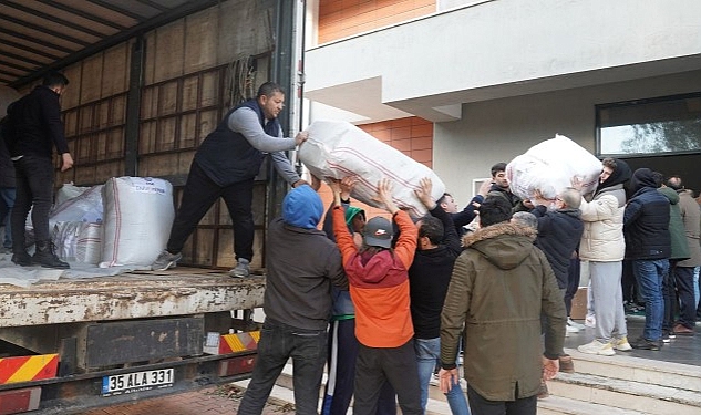 EÜ’de toplanan birebir yardımlar zelzele bölgesine gönderilmeye devam ediyor