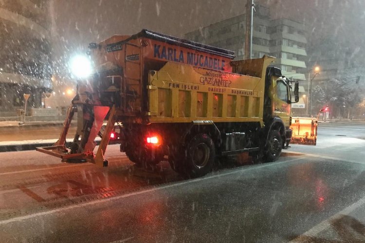 Gaziantep’te ‘beyaz’ mesai