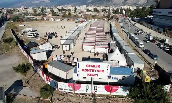Gemlik Kent havadan görüntülendi