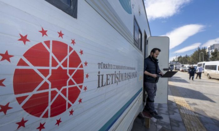 İletişim’den zelzele bölgesindeki basın mensuplarına ‘karavan’ takviye