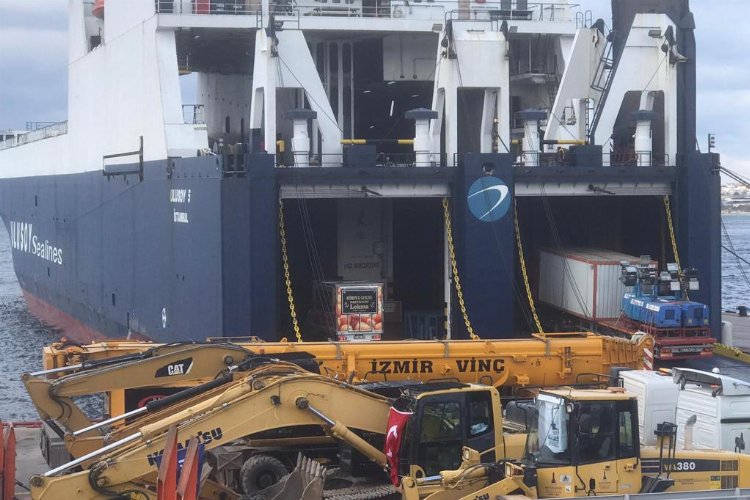 İstanbul ve İzmir’den Ro-Ro gemileri yola çıktı