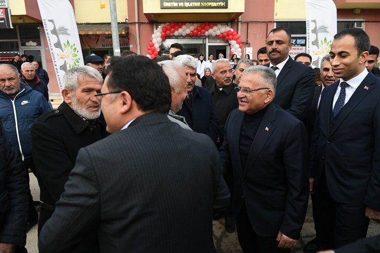 Kayseri protokolünden Sarıoğlan’a yatırım daveti