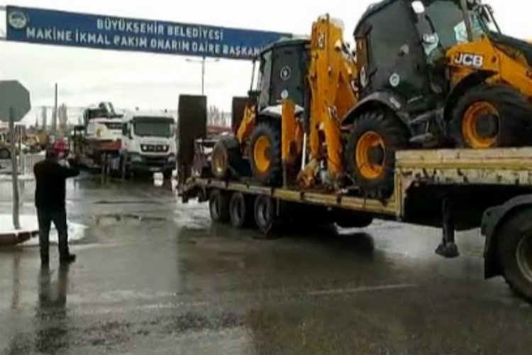 Kayseri’den zelzele bölgesine ‘büyük’ dayanak