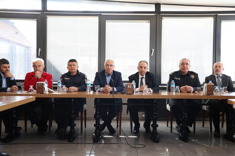 Kayserili muhtarlar sarsıntı gündemiyle buluştu